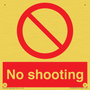 No shooting